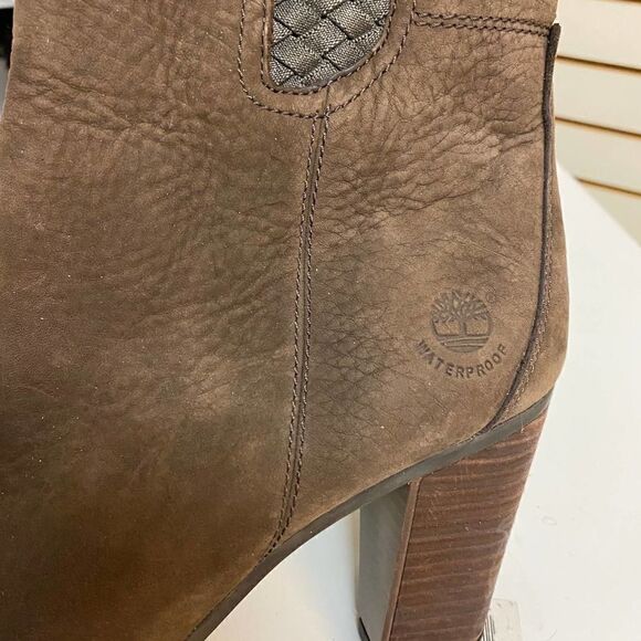 Timberland Waterproof Stratham Heights Ankle Boots Size 9 - Picture 7 of 9